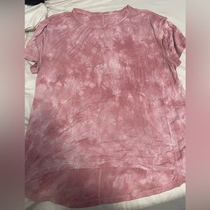 AE Soft & sexy pink and white tie dye tee shirt.